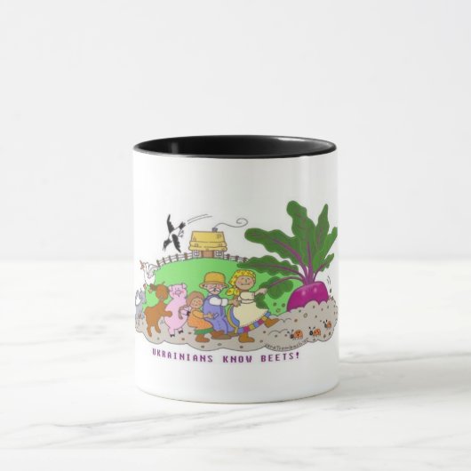 Oekraïners Know Beets Mok (Midden)