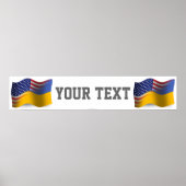 Oekraïns-Amerikaanse drijfveer Poster (Voorkant)