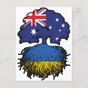 Oekraïnse Australische Australische Australië - bo Briefkaart