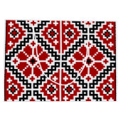 Oekraïnse borduurvrouw large cadeautasje (Achterkant)