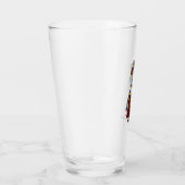 Oekraïnse danser Folk Art Glas (Rechts)