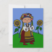 Oekraïnse dansoverweging kaart (Achterkant)