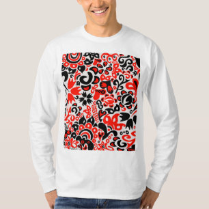 Oekraïnse etnische volksbeweging floreel patroon d t-shirt