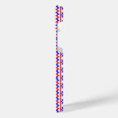 Oekraïnse folk Etnische Embroidergrens iPhone Hoesje (Linkerkant)