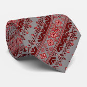 Oekraïnse folk Etnische Embroidergrens Stropdas (Opgerold)
