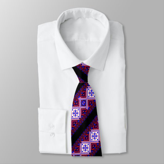 Oekraïnse folk Etnische Embroidergrens Stropdas (Gebonden)