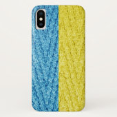 Oekraïnse gebreide vlag Case-Mate iPhone case (Achterkant)