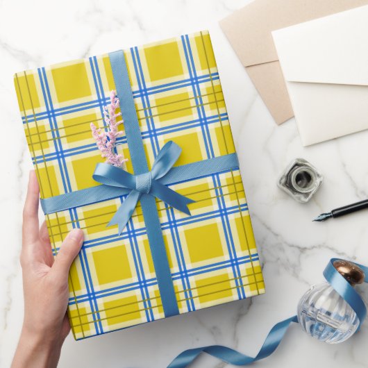 Oekraïnse geel en blauw cadeaupapier (Geschenken)