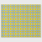 Oekraïnse geel en blauw cadeaupapier (Vlak)