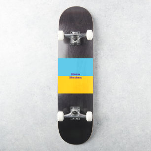 Oekraïnse kleurGrote 8-inch x 8-inch Custom-CutVin Sticker