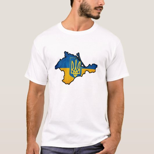 Oekraïnse Krim-Mannen T-shirt (Voorkant)