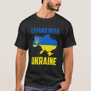Oekraïnse liefde Ik sta voor Oekraïnse drukke Oekr T-shirt