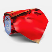 Oekraïnse meisjes vechten voor Button van de vrijh Stropdas (Opgerold)