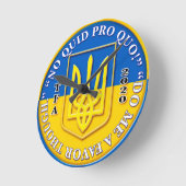 Oekraïnse "No Quid Pro Quo"-muur Ronde Klok (Hoek)