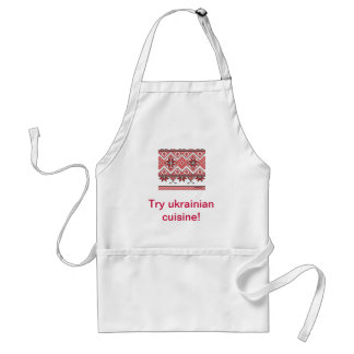 Oekraïnse ornament apron standaard schort