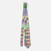Oekraïnse paaseieren (Pysanky) Design Necktie Stropdas (Achterkant)