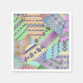 Oekraïnse paaseieren (Pysanky) Papier Napkins Servet (Voorkant)