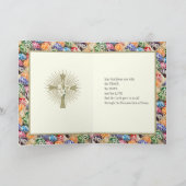 Oekraïnse paasgarnaal: Risen Alleluia Kaart (Binnen)