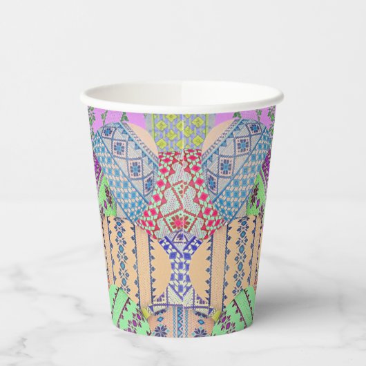 Oekraïnse paaskopjes (Pysanky) Papieren Bekers (Links)