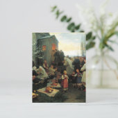 Oekraïnse Pasen/velyk Den' Blessing Feestdagenkaart (Staand voorkant)