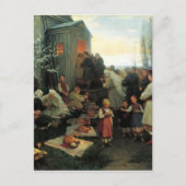 Oekraïnse Pasen/velyk Den' Blessing Feestdagenkaart (Voorkant)