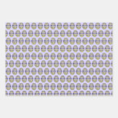 Oekraïnse rastereieren ontwerpen papierpakjes voor inpakpapier vel (Voorkant 3)