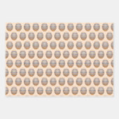 Oekraïnse rastereieren ontwerpen papierpakjes voor inpakpapier vel (Voorkant)