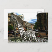 Oekraïnse schoenfoto briefkaart (Voorkant / Achterkant)