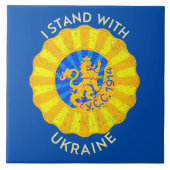 Oekraïnse Sich Rifleman Tegeltje (Voorkant)