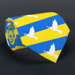 Oekraïnse Stropdas Dove voor vrede - Vrijheid<br><div class="desc">De vlag van Oekraïne - Dove of Peace - Freedom - Peace Support - Solidariteit - Oekraïense vlag - Sterk samen - de slachtoffers van de vrijheid! Laten we van de wereld een betere plek maken - iedereen samen! Een betere wereld begint - hangt af - heeft jou ook nodig!...</div>