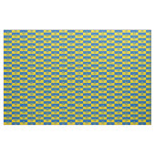 Oekraïnse vlag met wapen en aangepaste tekst stof (Yard (91,4 cm))