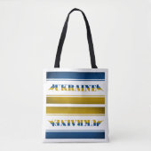 Oekraïnse vlag, nationale nachtvogels tote bag (Voorkant)