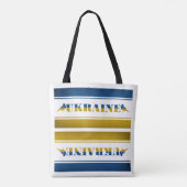 Oekraïnse vlag, nationale nachtvogels tote bag (Achterkant)