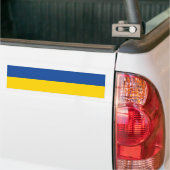 Oekraïnse vlag, Oekraïens landpatriottisch cadeau Bumpersticker (Op Truck)