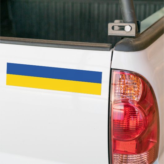 Oekraïnse vlag, Oekraïens landpatriottisch cadeau Bumpersticker (Op Truck)