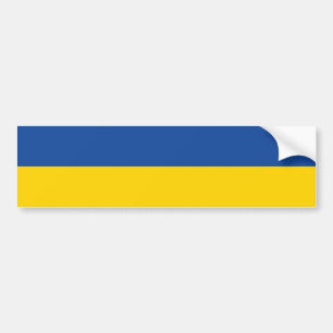 Oekraïnse vlag, Oekraïens landpatriottisch cadeau Bumpersticker