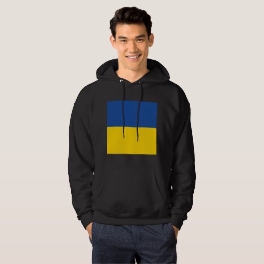 Oekraïnse vlag, Oekraïens landpatriottisch cadeau Hoodie (Voorkant volledig)