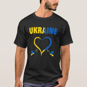 Oekraïnse vlag  Oekraïense vlag T-shirt