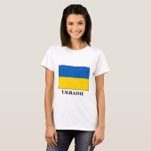 Oekraïnse vlag t-shirt (Voorkant volledig)