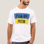 Oekraïnse vlag T-Shirt (Voorkant)