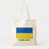 Oekraïnse vlag tote bag (Voorkant)