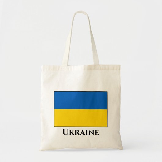 Oekraïnse vlag tote bag (Voorkant)