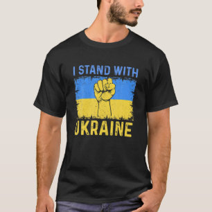 Oekraïnse vlag werd opgevoerd op de eerste plaats  t-shirt