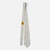 Oekraïnse vredessymbool - Zonnebloem Oekraïne - oo Stropdas (Achterkant)