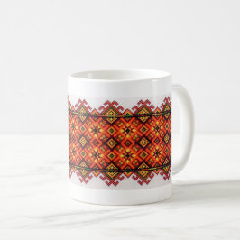 Oekraïnse Vyshyvanka Hutsul Embroidery Oranje Mok