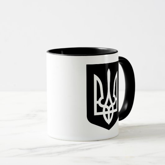 Oekraïnse wapenschild mok (Voorkant rechts)