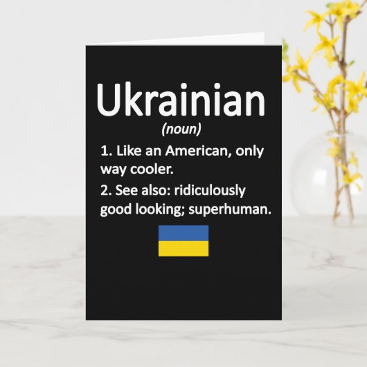 Oekraïnse wortels Oekraïense vlag over Oekraïens e Kaart (Gele Bloem)