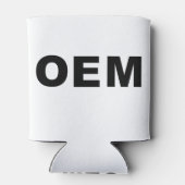 OEM, Origineel, Uitrusting, Vervaardiging Blikjeskoeler (Achterkant)