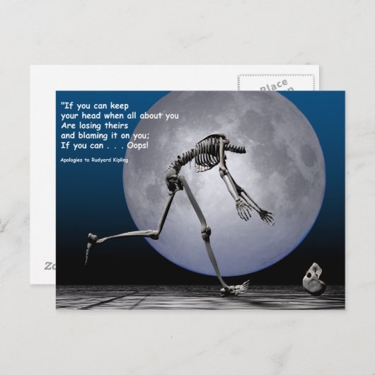 Oeps Briefkaart (Voorkant / Achterkant)