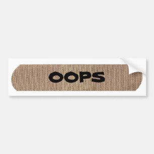 OEPS BUMPERSTICKER